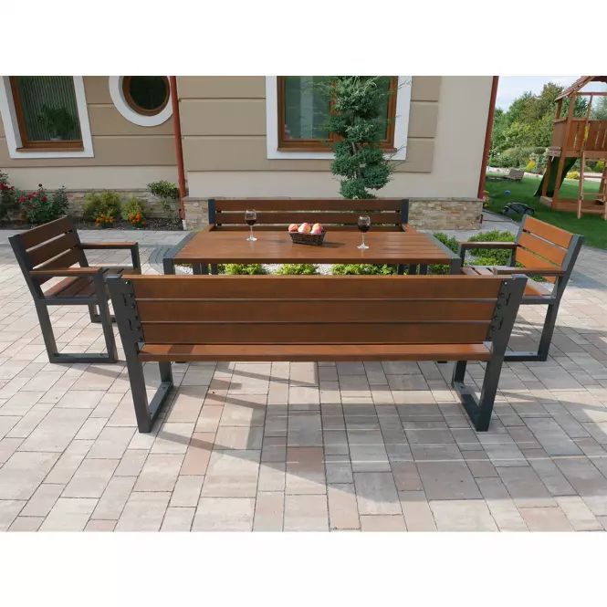 Stol moderni palisander