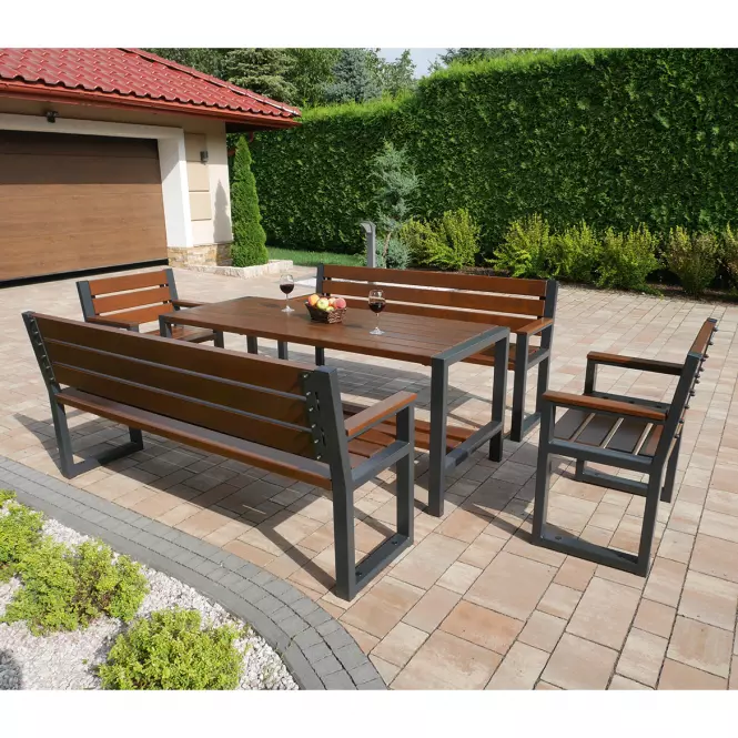 Stol moderni palisander