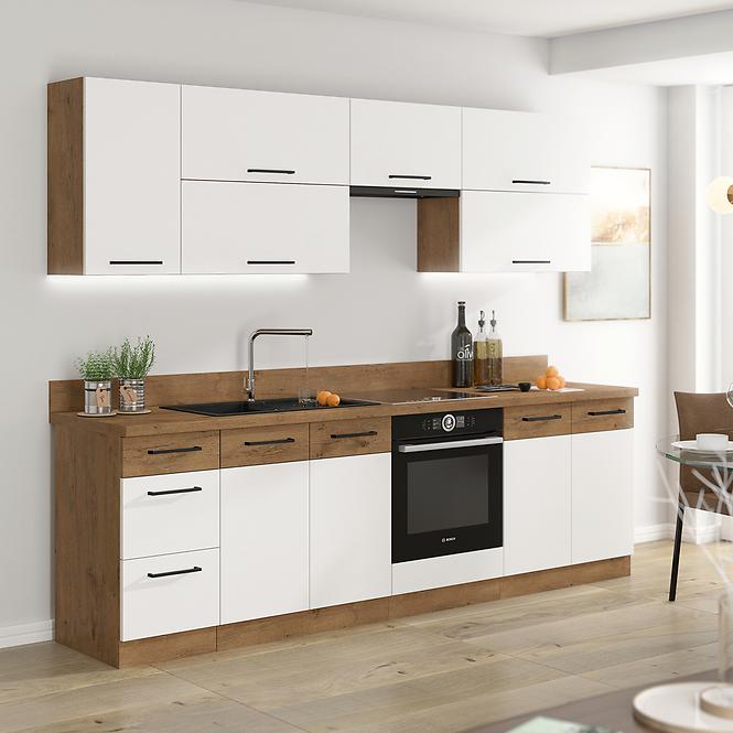 Kuhinja Vigo bijela  HG 260 s radnom površinom