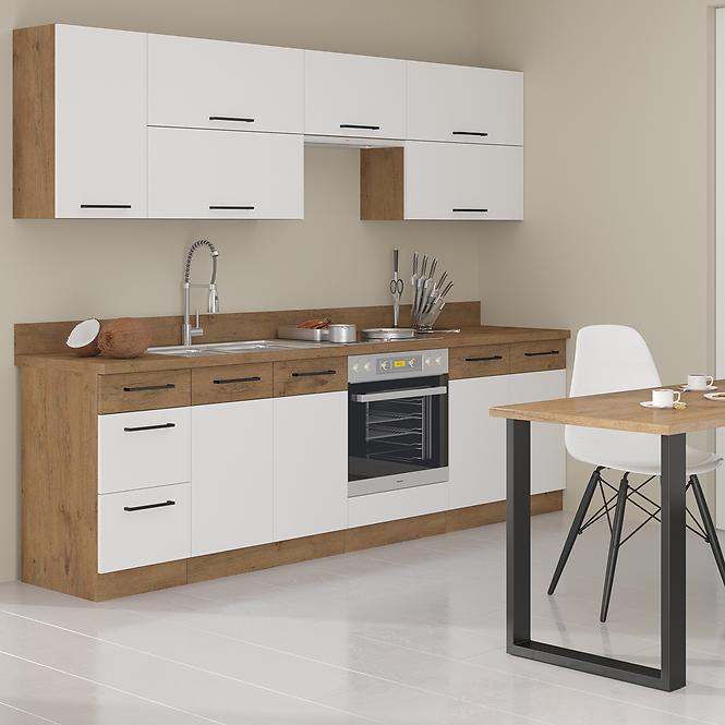 Kuhinja Vigo bijela  HG 260 s radnom površinom