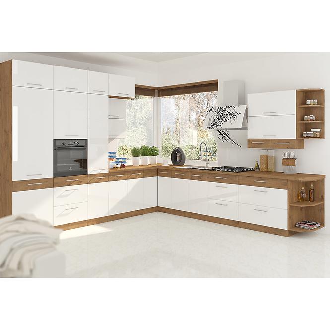 Kuhinja Vigo bijela  HG 260 s radnom površinom