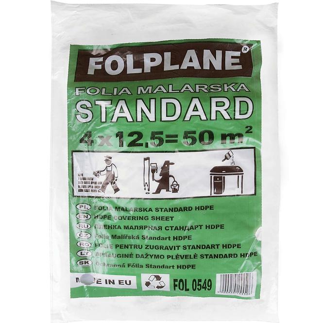 Zaštitna folija za bojanje 4x12,5 m tanka