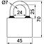 LOKOT RICHTER RV.OVAL.45,2