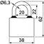 LOKOT RICHTER RV.OVAL.38,2