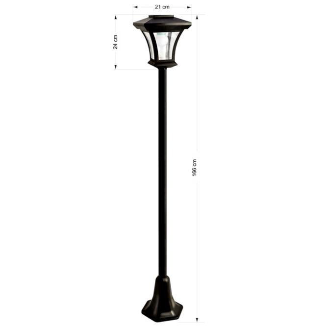 Vrtna svjetiljka solarna LED 1W TR 500