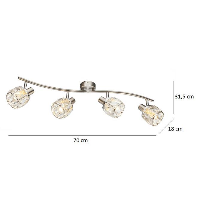 LUSTER 54356-4 CH LS4