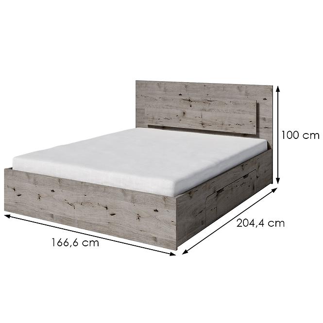 TOGO 31 POSTEL 160X200 S ÚLOŽNÝM PROSTOREM D.WELINGTON