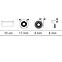 Valjak Velur 10 cm x 2 Motive,2