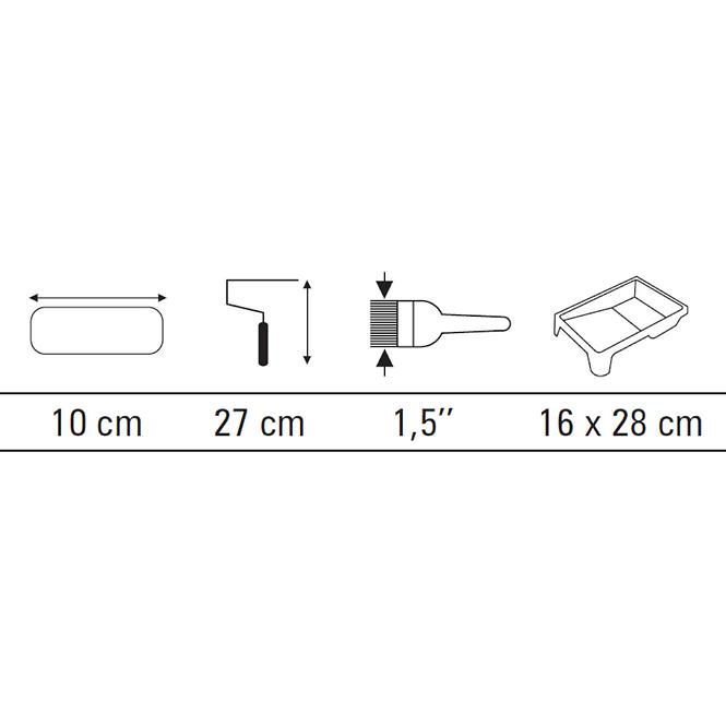 Set za bojanje za lakove nr 16