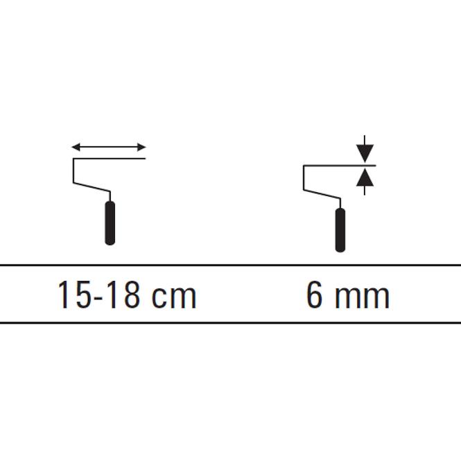 Drška za valjak 15-18 cm/ 6mm