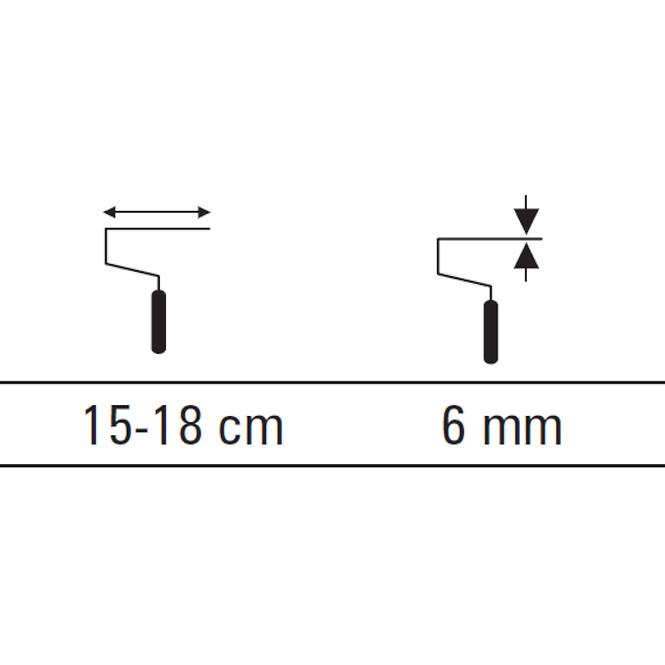 Drška za valjak 15-18 cm/ 6mm