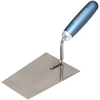ŽLICA ZIDARSKA, 115x160x90 INOX, TRAPEZNA, DRVENA DRŠKA