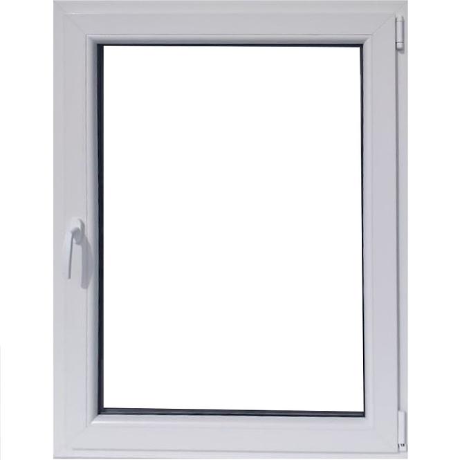Prozor desni 90x120cm/bijeli/zlatni hrast
