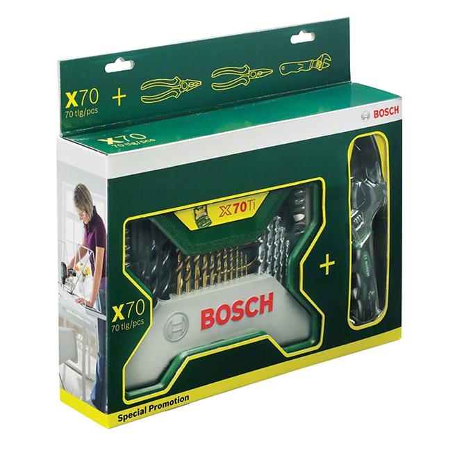 Set pribora od 70 komada s kliještima