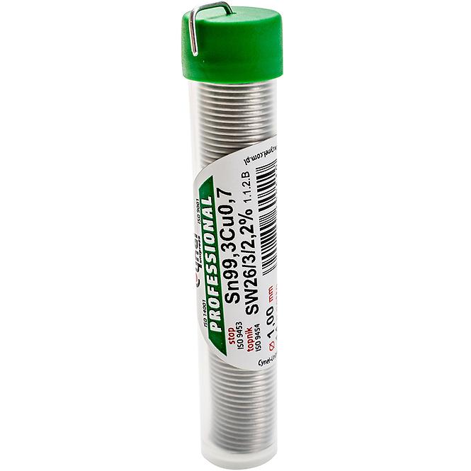 ŽICA ZA LEMLJENJE 1MM 14G, SN99,3 CU0,7