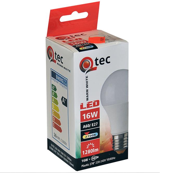 Žarulja LED QTEC A60 16W E27 2700K
