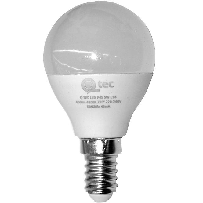 Žarulja LED QTEC P45 5W E14 4200K