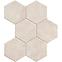 Mozaik pločica Sfumato Hex 22.1/28.9