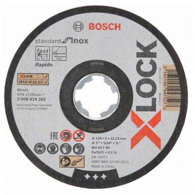 SET REZNI DISK X-LOCK 125 X 1MM 10KOM