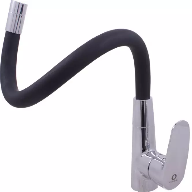 Fleksibilna slavina za sudoper Amur  crna,2