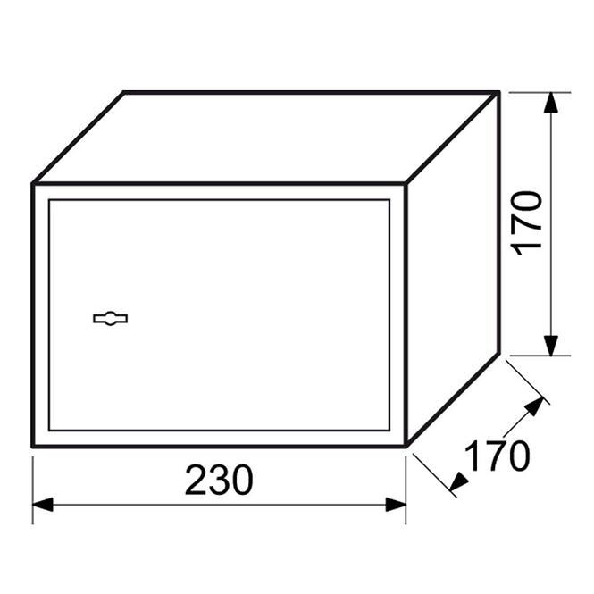 SEF MEHANIČAR 230X170X170MM RS.17.K