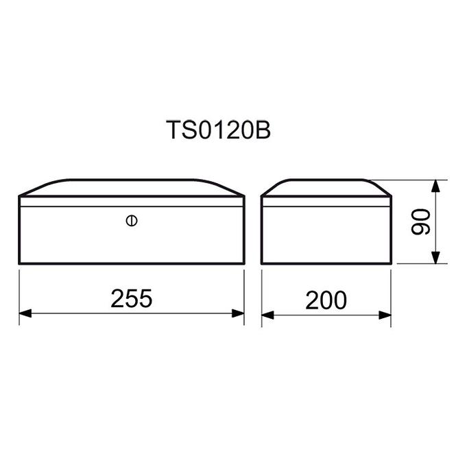 KUTIJA RICHTER 255X200X90MM TS.0120.C