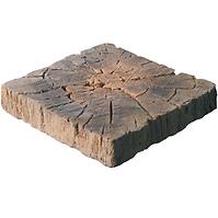 Daska za vrtne staze 22,5x22,5x4 cm smeđa patina