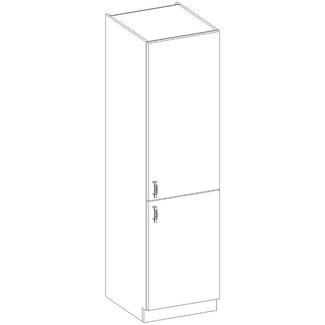 Kuhinjski ormar SARA LEFKAS 60DK-210 2F