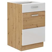 Kuhinjski ormar ARTISAN bijeli sjaj 50D 1F 1S