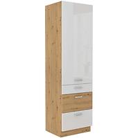 Kuhinjski ormar ARTISAN bijeli sjaj 60DKS-210 3S 1F
