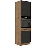 Kuhinjski ormar VIGO grafitni mat 60DP-210 2F