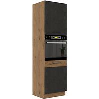 Kuhinjski ormar VIGO grafitni mat 60DP-210 2F