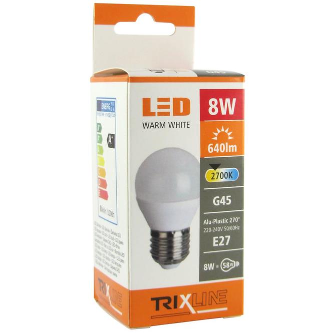 TR LED Žarulja G45 8W 2700K 640lm E27