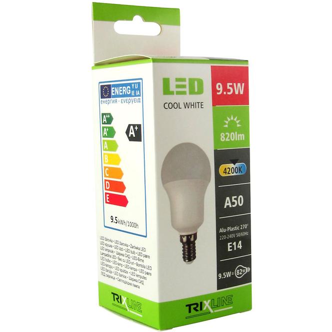 Žarulja LED A50 9,5W E14 820lm 4200K