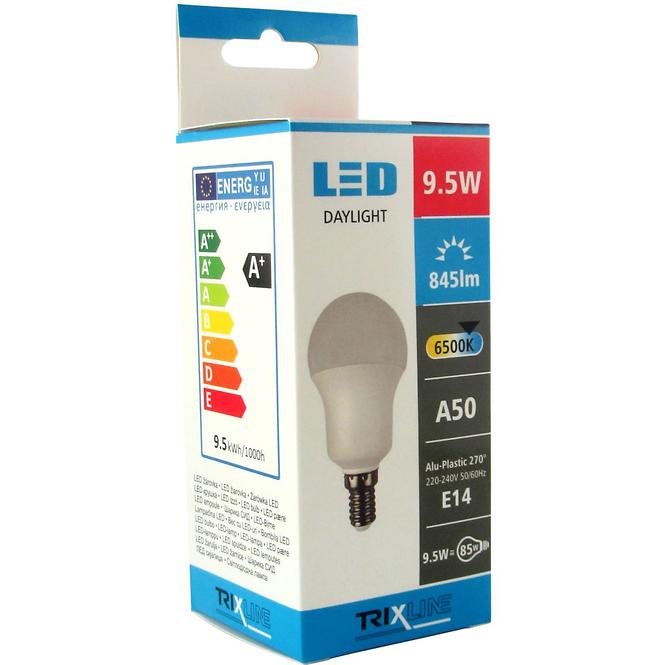 Žarulja LED A50 9,5W E14 845lm 6500K