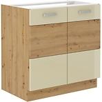 Kuhinjski ormar ARTISAN krema za sjaj 80 PLN 2F BB