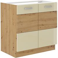 Kuhinjski ormar ARTISAN krema za sjaj 80 PLN 2F BB