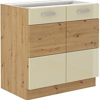 Kuhinjski ormar ARTISAN krema za sjaj 80D 2F BB