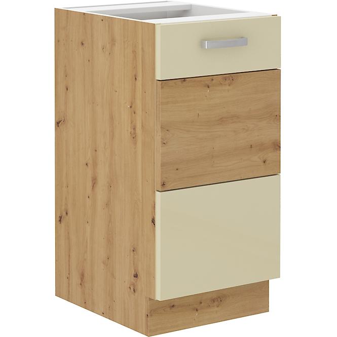 Kuhinjski ormar ARTISAN krema za sjaj 40D 1F BB