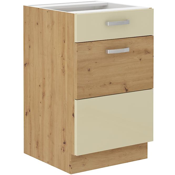 Kuhinjski ormar ARTISAN krema za sjaj 50D 1F 1S