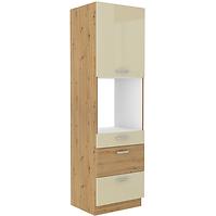 Kuhinjski ormar ARTISAN kremasto sjajilo 60DPS-210 3S 1F