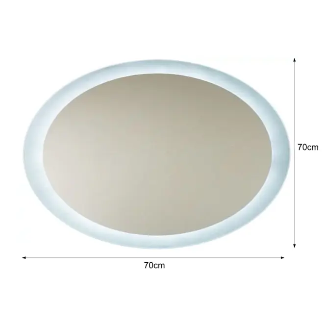 OGLEDALO LED FI 70