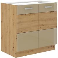 Kuhinjski ormar Artisan cappuccino sjaj 80ZL 2F BB