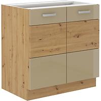 Kuhinjski ormar Artisan cappuccino sjajilo 80D 2F BB