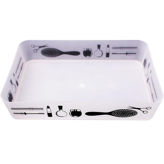 Organizator Makeup 25,2x16,6x5 cm crni