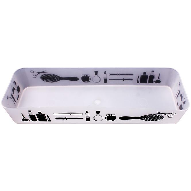 Organizator Makeup 33,8x11,3x5 cm crni