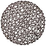 Podmetač Carta Ø. 38 cm  smeđi
