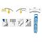 Podni profil LW 30 PVC 0,9m Seoski hrast,3