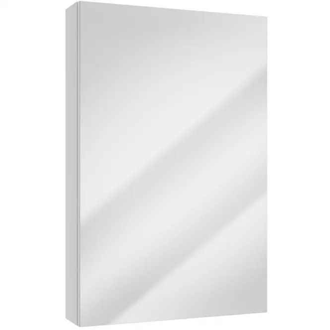 Viseći ormarić s ogledalom Loreto 50 bijela