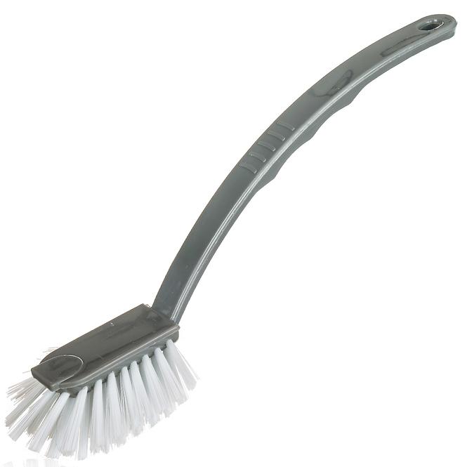 Wc četka economy 28cm srebrna 43947021